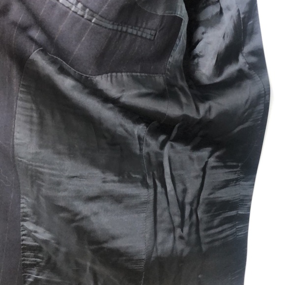 Men’s Hart Schaffner & Marx Gold Trumpeter Nordstrom Pinstripe Suit - Picture 8 of 12